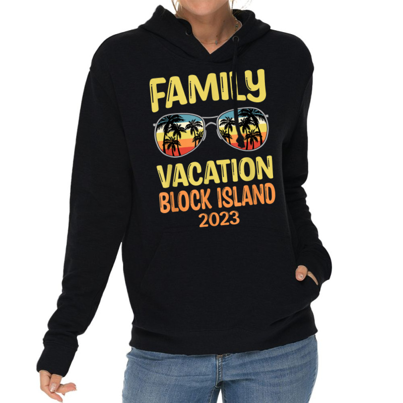 Family Vacation Block Island 2023 Lightweight Hoodie by Outpost | Artistshot