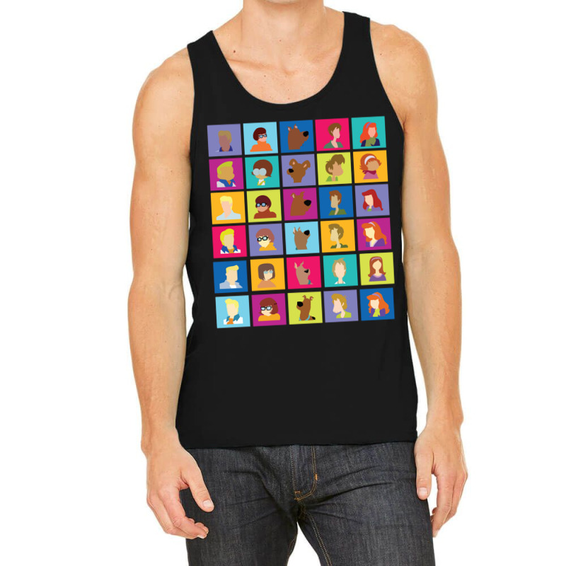 Evolution Of Mystery Inc Tank Top by cm-arts | Artistshot