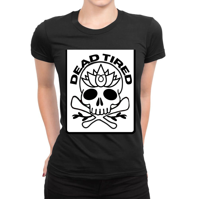 Dead Tired - Is It Nap Time Yet Ladies Fitted T-Shirt by Min03 | Artistshot