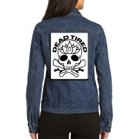 Dead Tired - Is It Nap Time Yet Ladies Denim Jacket | Artistshot