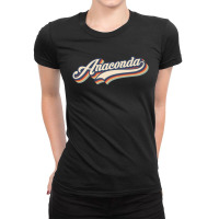 I Love Anaconda City Usa Retro Vintage Ladies Fitted T-shirt | Artistshot