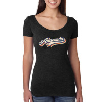 I Love Anaconda City Usa Retro Vintage Women's Triblend Scoop T-shirt | Artistshot