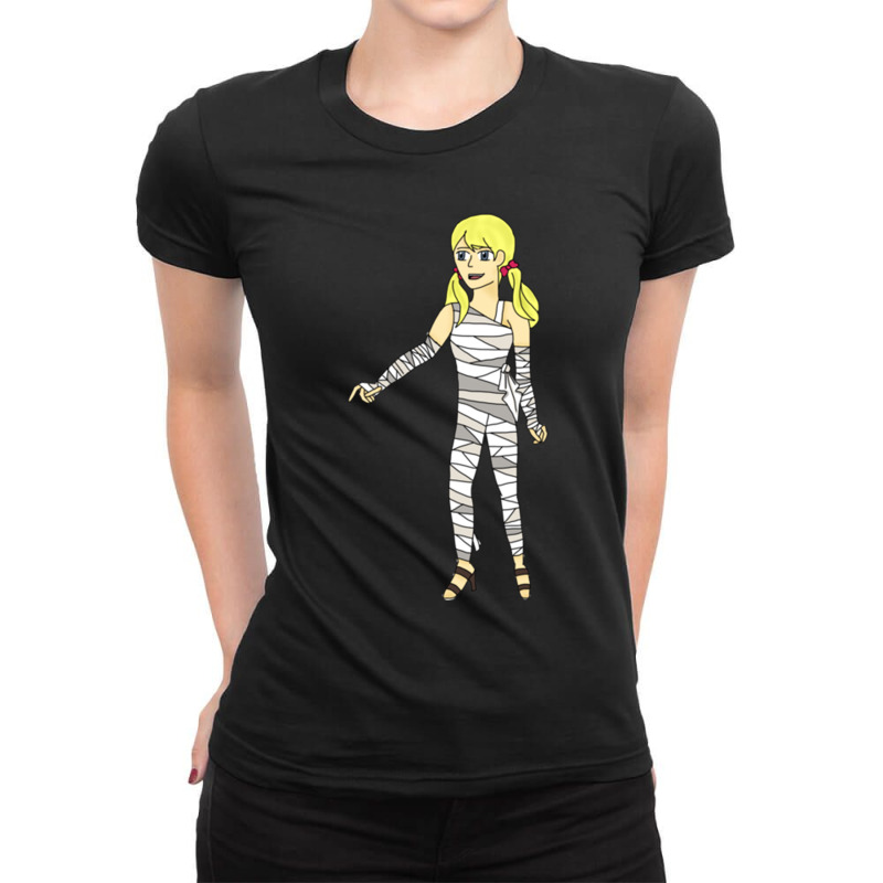 Ghoul School Tanis Mummy Ladies Fitted T-Shirt by cm-arts | Artistshot