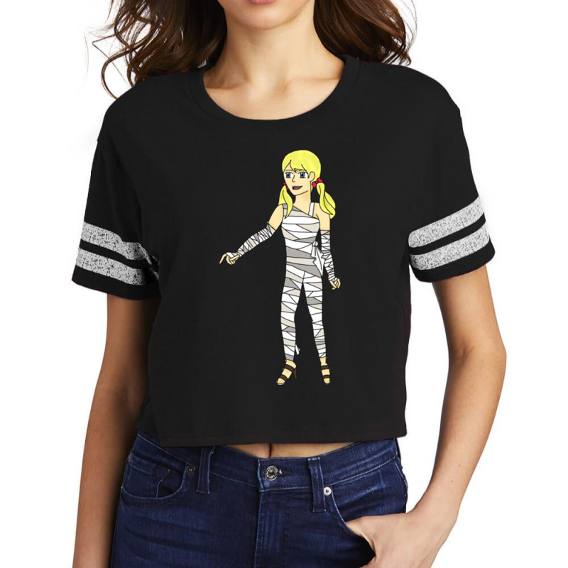 Ghoul School Tanis Mummy Scorecard Crop Tee by cm-arts | Artistshot