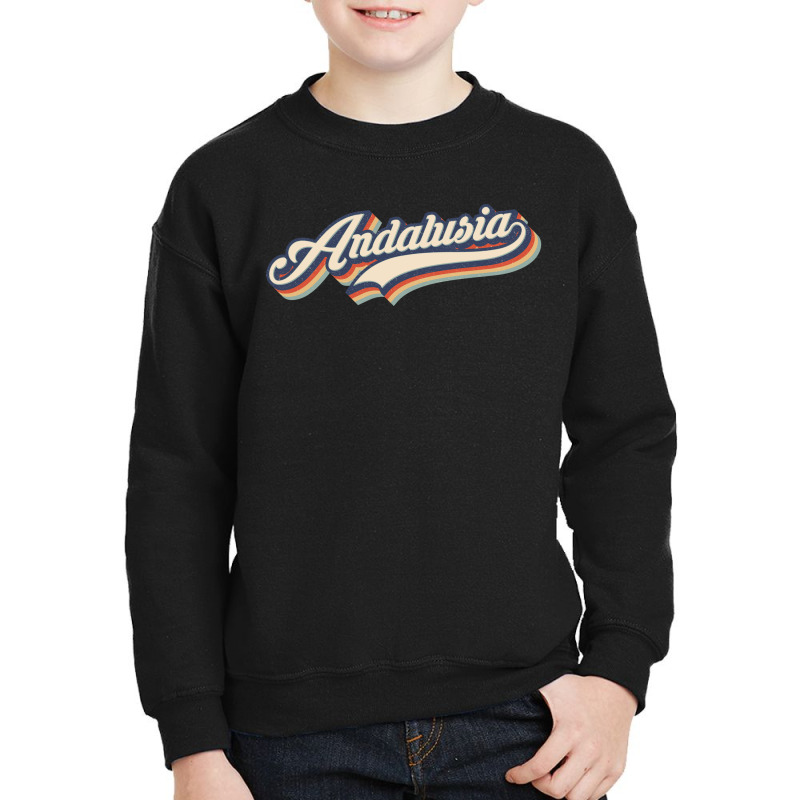 I Love Andalusia City Usa Retro Vintage Youth Sweatshirt | Artistshot