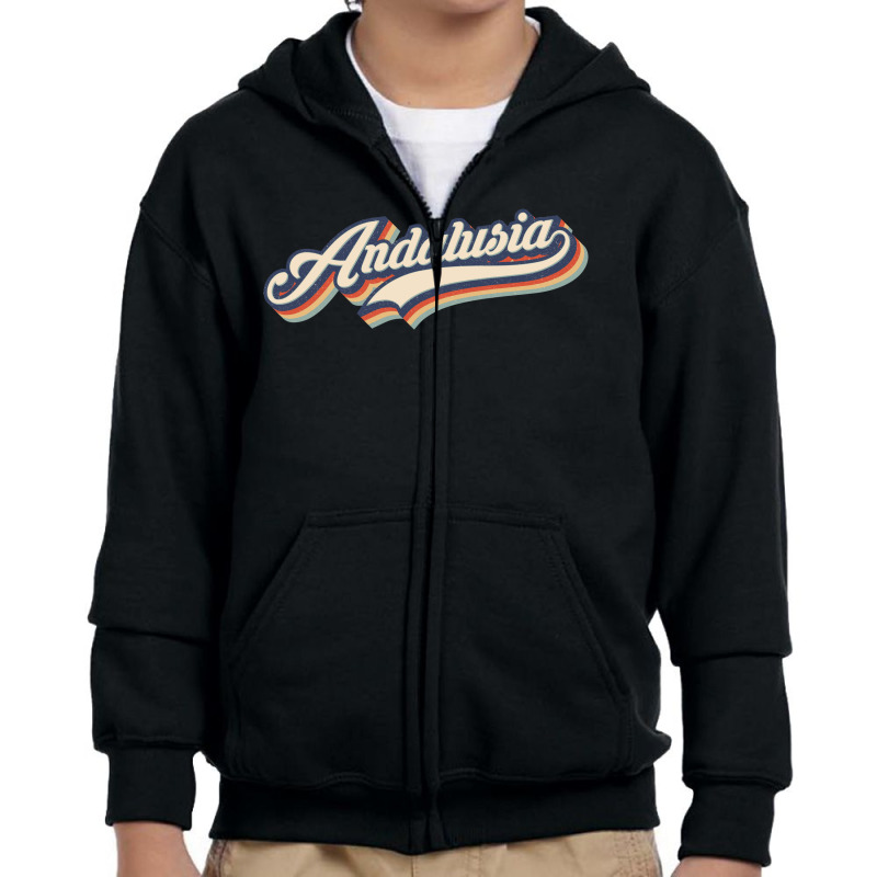 I Love Andalusia City Usa Retro Vintage Youth Zipper Hoodie | Artistshot