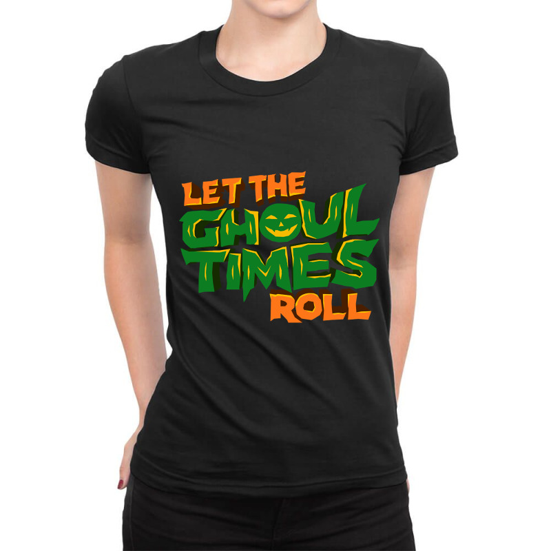 Ghoul Times Ladies Fitted T-Shirt by yumgaugeteuda | Artistshot