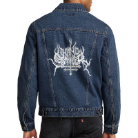 Hand Sanitizer Black Metal Men Denim Jacket | Artistshot