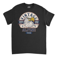 Retro Bald Eagle Alpine Texas Vintage Limited Edition Classic T-shirt | Artistshot