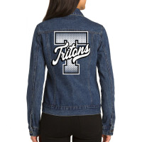 Tritons T Shirt Ladies Denim Jacket | Artistshot