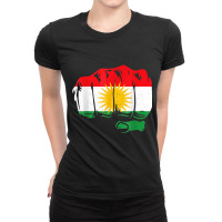 Vintage Kurdistan Kurd Kurdish Province Of Kurds T Shirt Ladies Fitted T-shirt | Artistshot