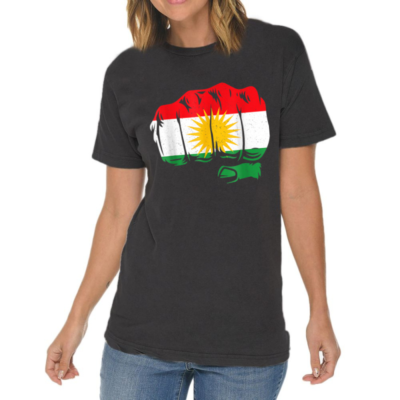 Vintage Kurdistan Kurd Kurdish Province Of Kurds T Shirt Vintage T-Shirt by cm-arts | Artistshot