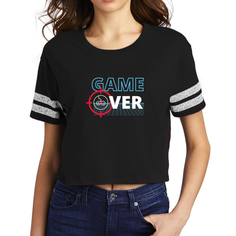 Game Over Scorecard Crop Tee by TerryRichard | Artistshot