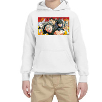 Nine Clover Characters Youth Hoodie | Artistshot