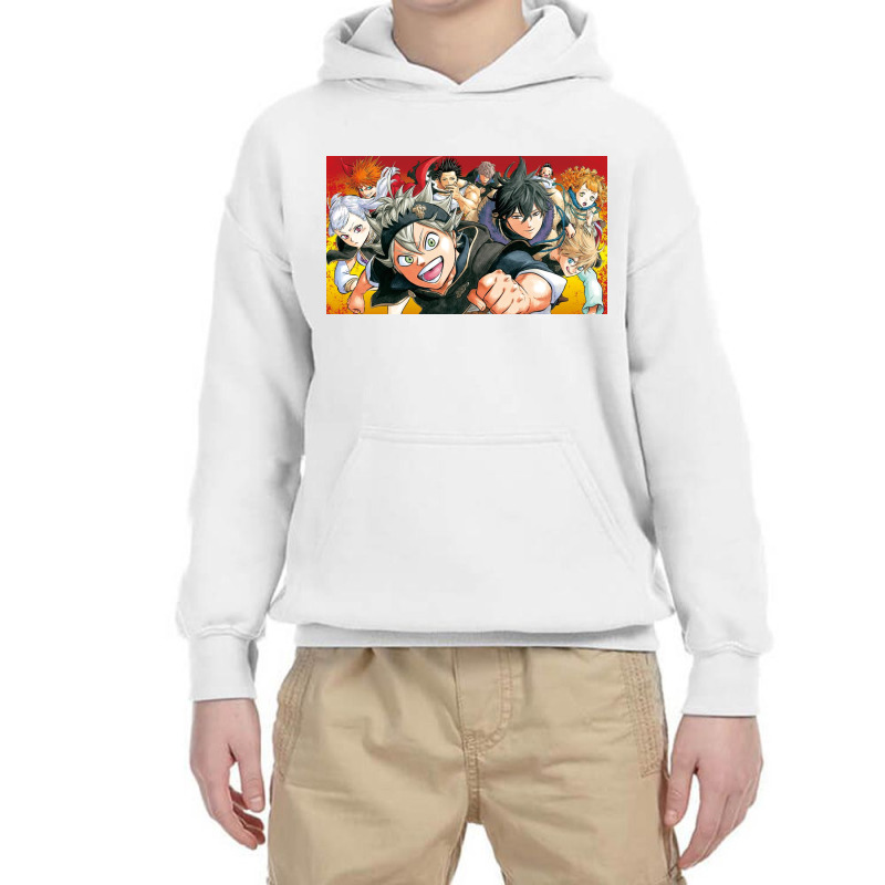 Nine Clover Characters Youth Hoodie by RubenBFrye | Artistshot