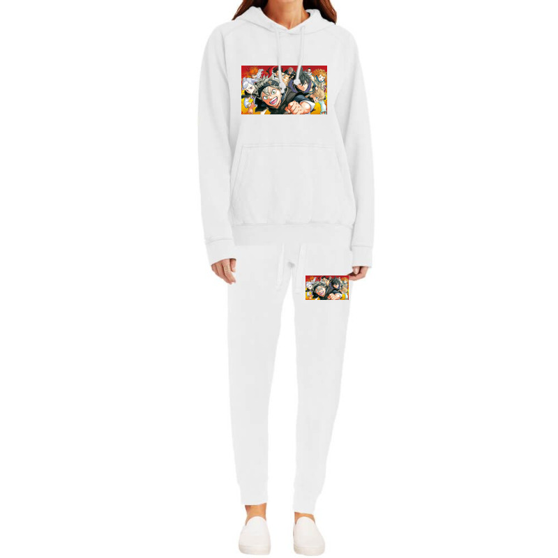 Nine Clover Characters Hoodie & Jogger Set | Artistshot