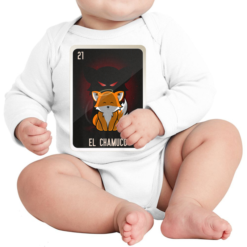 El Chamuco Mexican Slang Lottery Bingo Cards Premium T Shirt Long Sleeve Baby Bodysuit by cm-arts | Artistshot