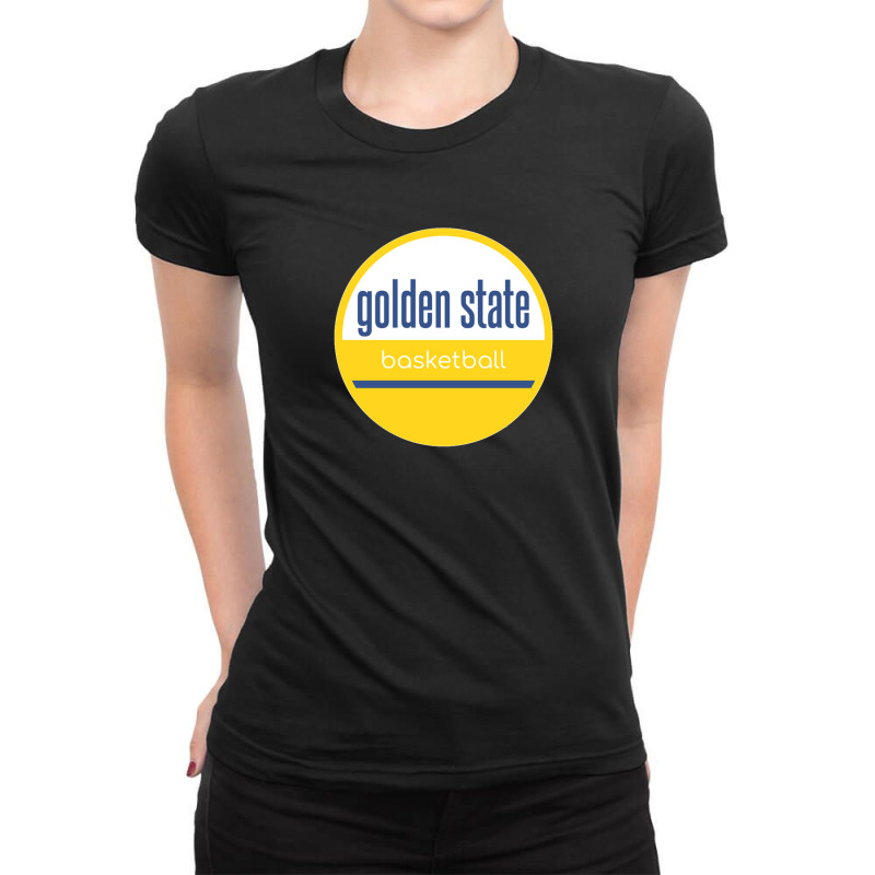 Golden State Basketball Ladies Fitted T-Shirt by cm-arts | Artistshot