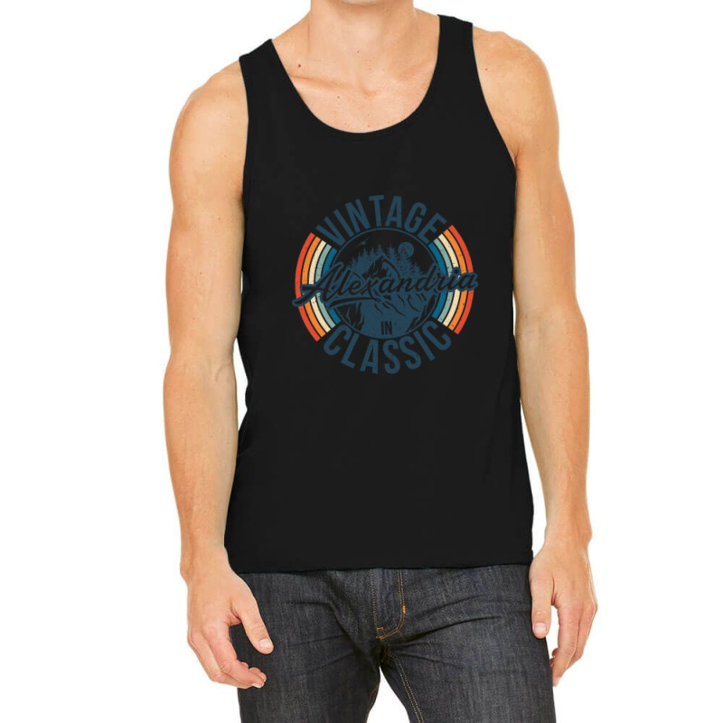 I Love Alexandria Indiana Retro Vintage Classic Limited Edition Tank Top by hardrollsjudo | Artistshot