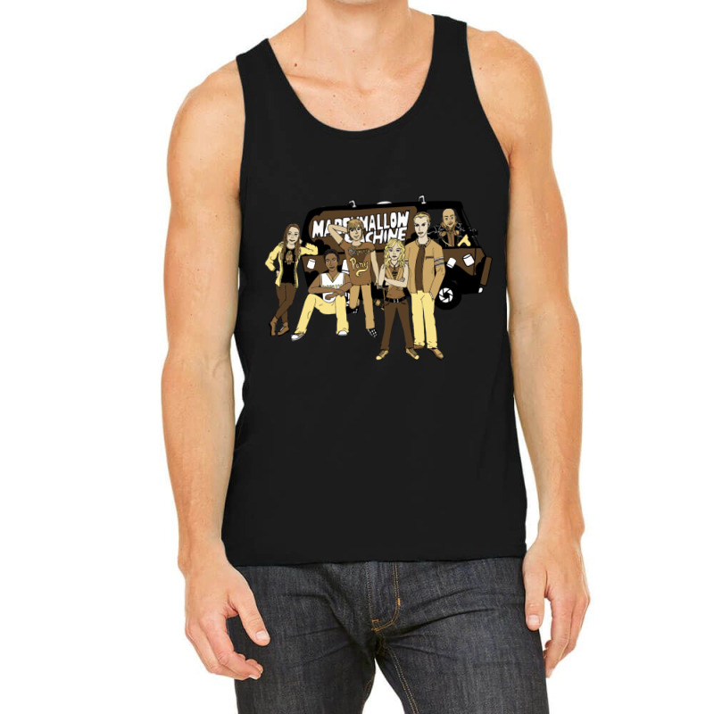 Marshmallow Machine Sepia Tank Top by cm-arts | Artistshot