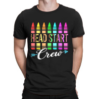 Team Head Start Crew Back To School Crayons Kids Teacher T-shirt | Artistshot