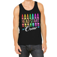 Team Head Start Crew Back To School Crayons Kids Teacher Tank Top | Artistshot