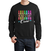 Team Head Start Crew Back To School Crayons Kids Teacher Crewneck Sweatshirt | Artistshot