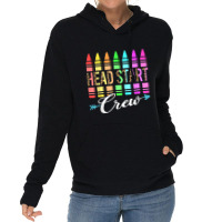 Team Head Start Crew Back To School Crayons Kids Teacher Lightweight Hoodie | Artistshot