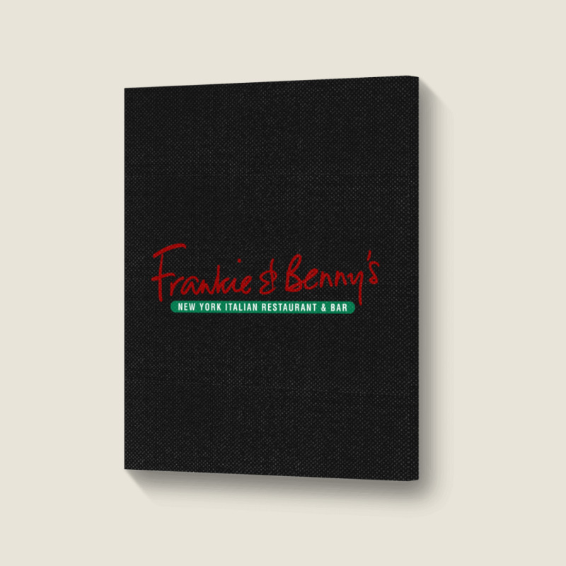 Incredible Frankie And Benny_s Authentic Design Portrait Canvas Print | Artistshot