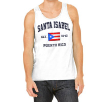 Santa Isabel Puerto Rico Vintage Boricua Flag Athletic Style Raglan Ba Tank Top | Artistshot