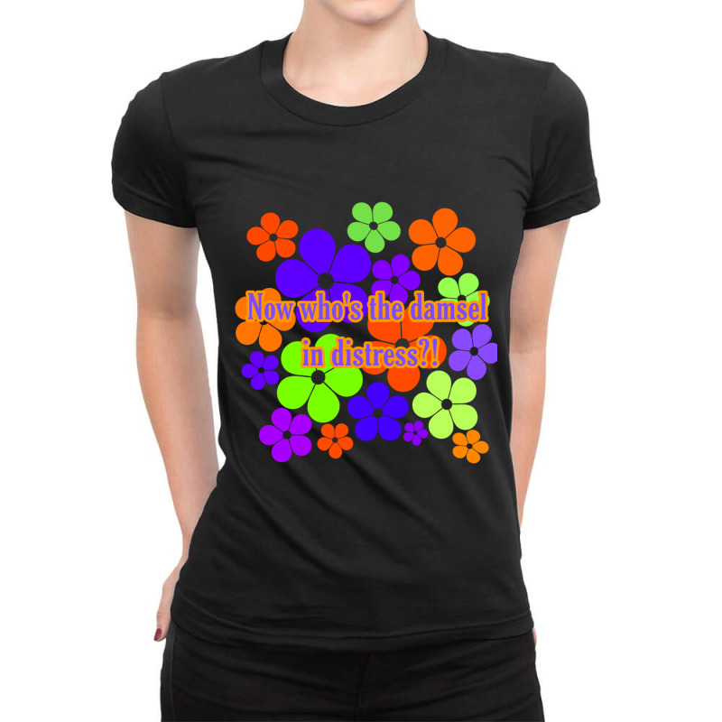 Daphne Blake Is No Damsel In Distress Ladies Fitted T-Shirt by cm-arts | Artistshot