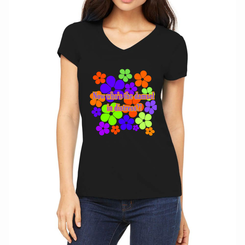 Daphne Blake Is No Damsel In Distress Women's V-Neck T-Shirt by cm-arts | Artistshot