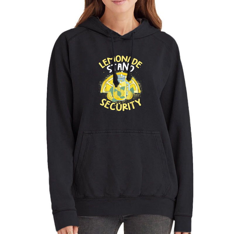 Summer Fun Lemonade Stand Security Boss Lemonade Crew Vintage Hoodie by MindyLeeLucas | Artistshot