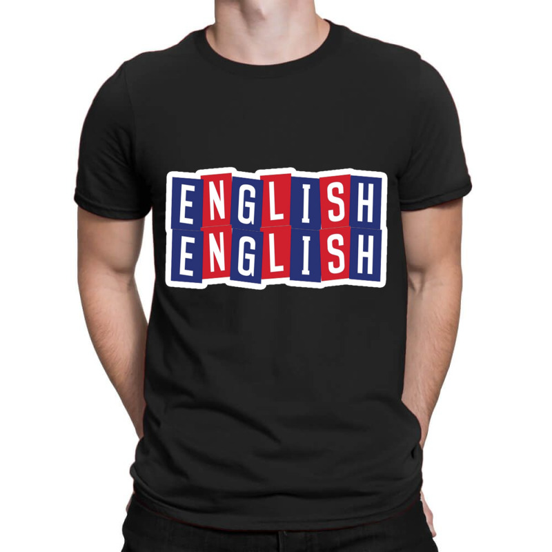 Peach English School Subject T-shirt | Artistshot