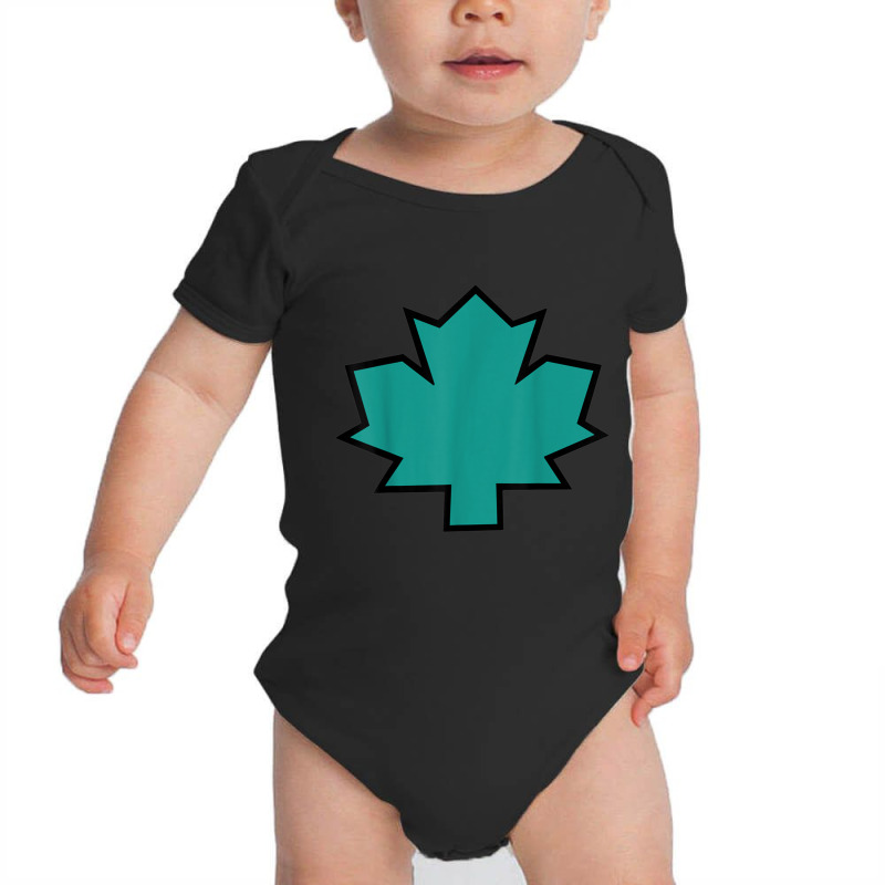 Totals Drama Island Owens Maple Leaf T Shirt Baby Bodysuit by cm-arts | Artistshot