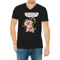 Wrong Castle V-neck Tee | Artistshot