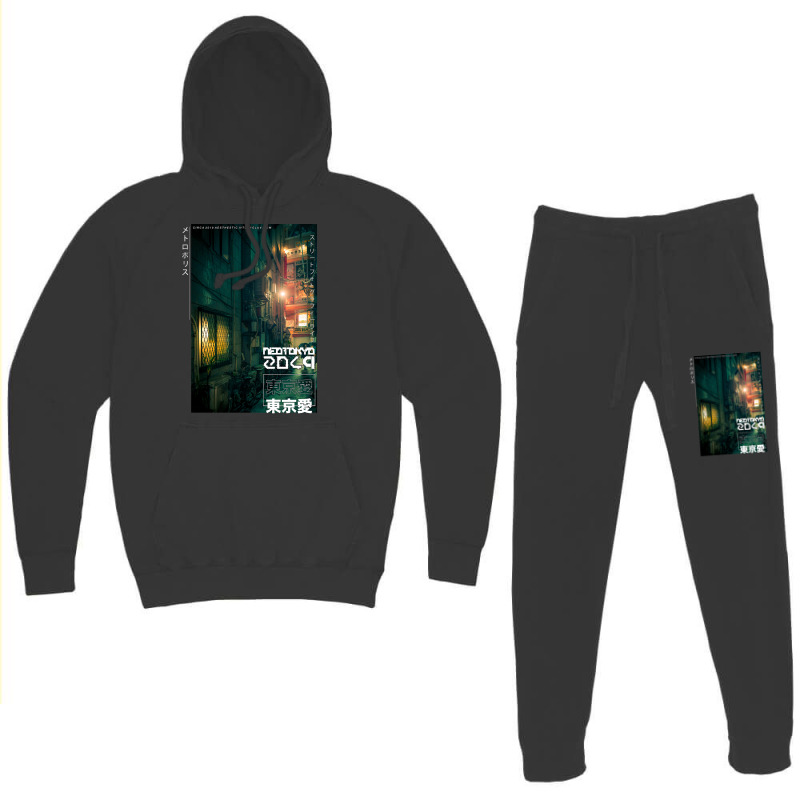 Dark City Green Vibe Hoodie & Jogger set by femalesbaubles | Artistshot