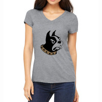 Wofford Terriers Women's V-neck T-shirt | Artistshot