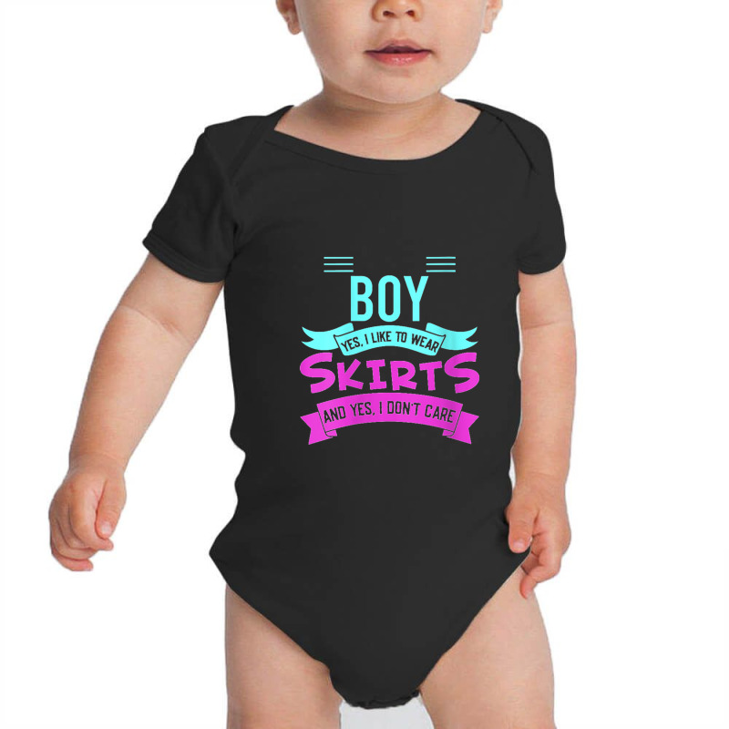 Womens Yes, I'm A Boy Yes, I Like Wear Skirts Femboy Anime Japanese V Baby Bodysuit | Artistshot