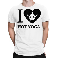 Teal I Love Hot Yoga Heart Sukhasana Raglan Baseball Tee T-shirt | Artistshot