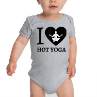 Teal I Love Hot Yoga Heart Sukhasana Raglan Baseball Tee Baby Bodysuit | Artistshot