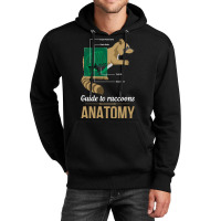 Anatomy Raccoon Unisex Hoodie | Artistshot