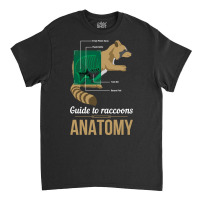 Anatomy Raccoon Classic T-shirt | Artistshot