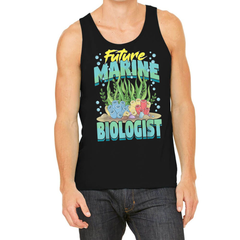 Future Marine Biologist Ocean Life Marine Biology Student Tank Top | Artistshot