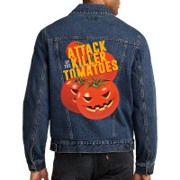 Attack Of The Killer Tomatoes - Alternative Movie Poster Men Denim Jacket | Artistshot