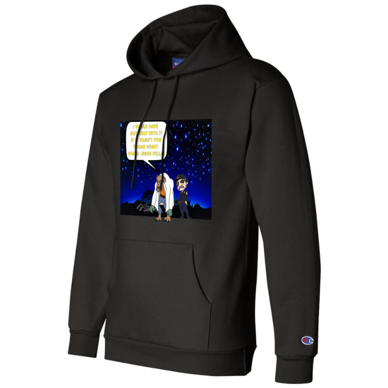 Pesky God _amp_ Jesus Champion Hoodie by cm-arts | Artistshot