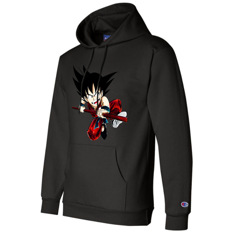 Kakarot Son Goku The Earth Saiyan In Dragonball Champion Hoodie by laughingtuy | Artistshot