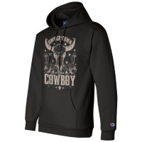 Simmer Down Cowboy Cowgirl Champion Hoodie | Artistshot