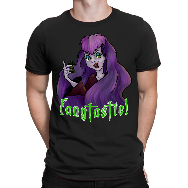 Sibella Dracula It_s Fangtastic T-Shirt by cm-arts | Artistshot