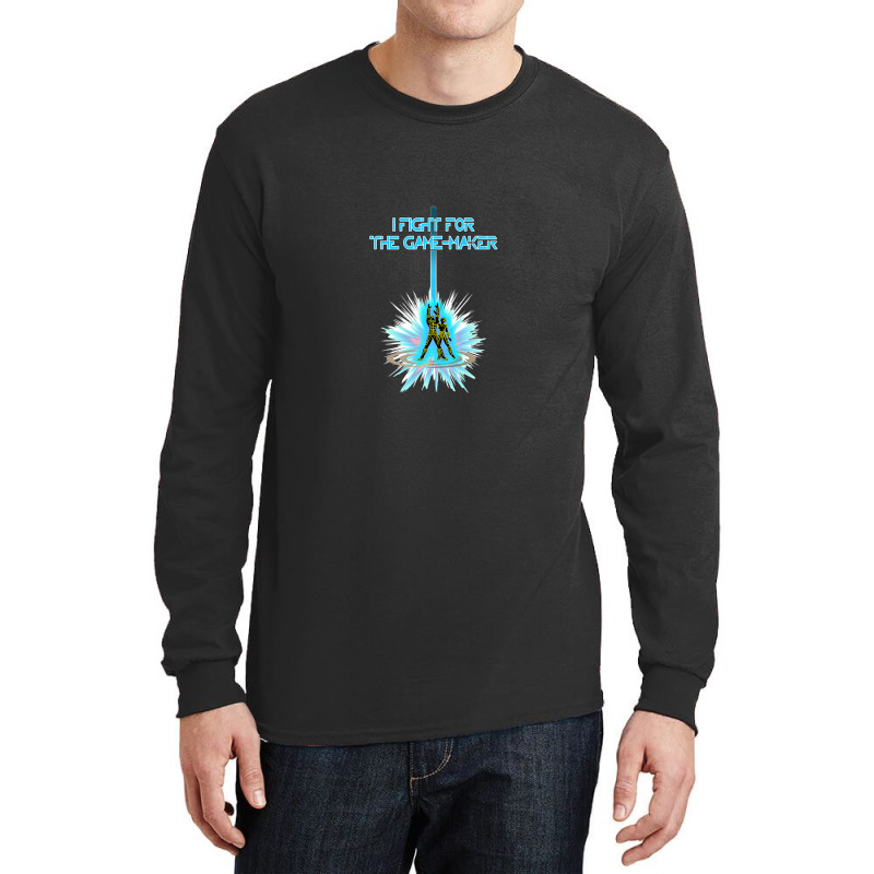 I Fight The Gamemaker Video Game Long Sleeve Shirts by SteveHunter | Artistshot